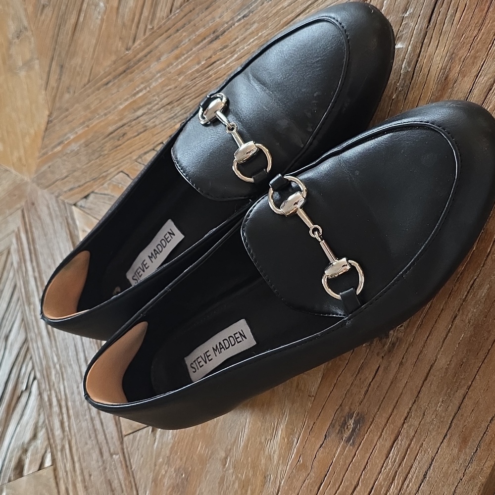 Steve Madden horsebit flats loafers 7